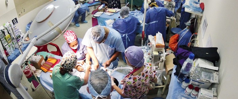 Operation Smile mission in Santa Cruz, Bolivia at the Hospital Municipal Frances. March 14, through March 25, 2012. (Operation Smile Photo – Marc Ascher)