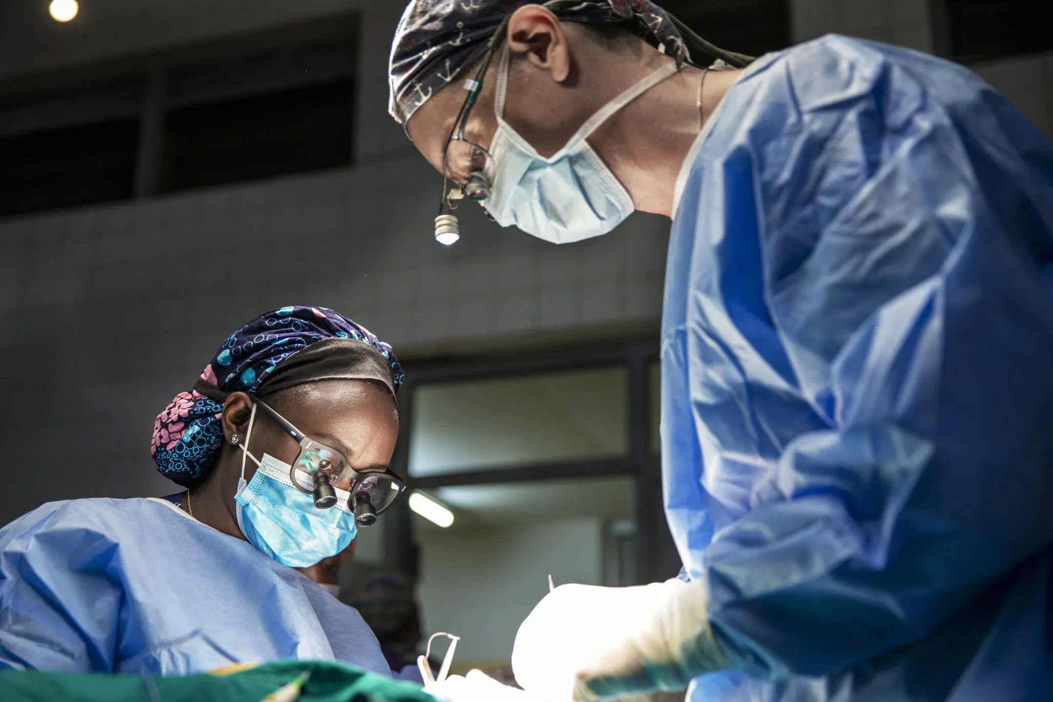 Dr. Francoise Mukagaju and Dr. Patrik Boivie