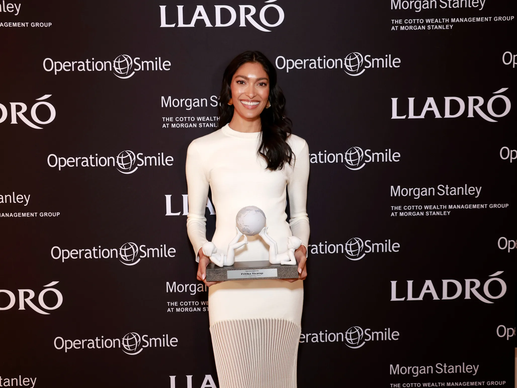 Pritika Swarup attends the Operation Smile: The Smile Event 2024 at Lladro Boutique on October 10, 2024 in New York City.