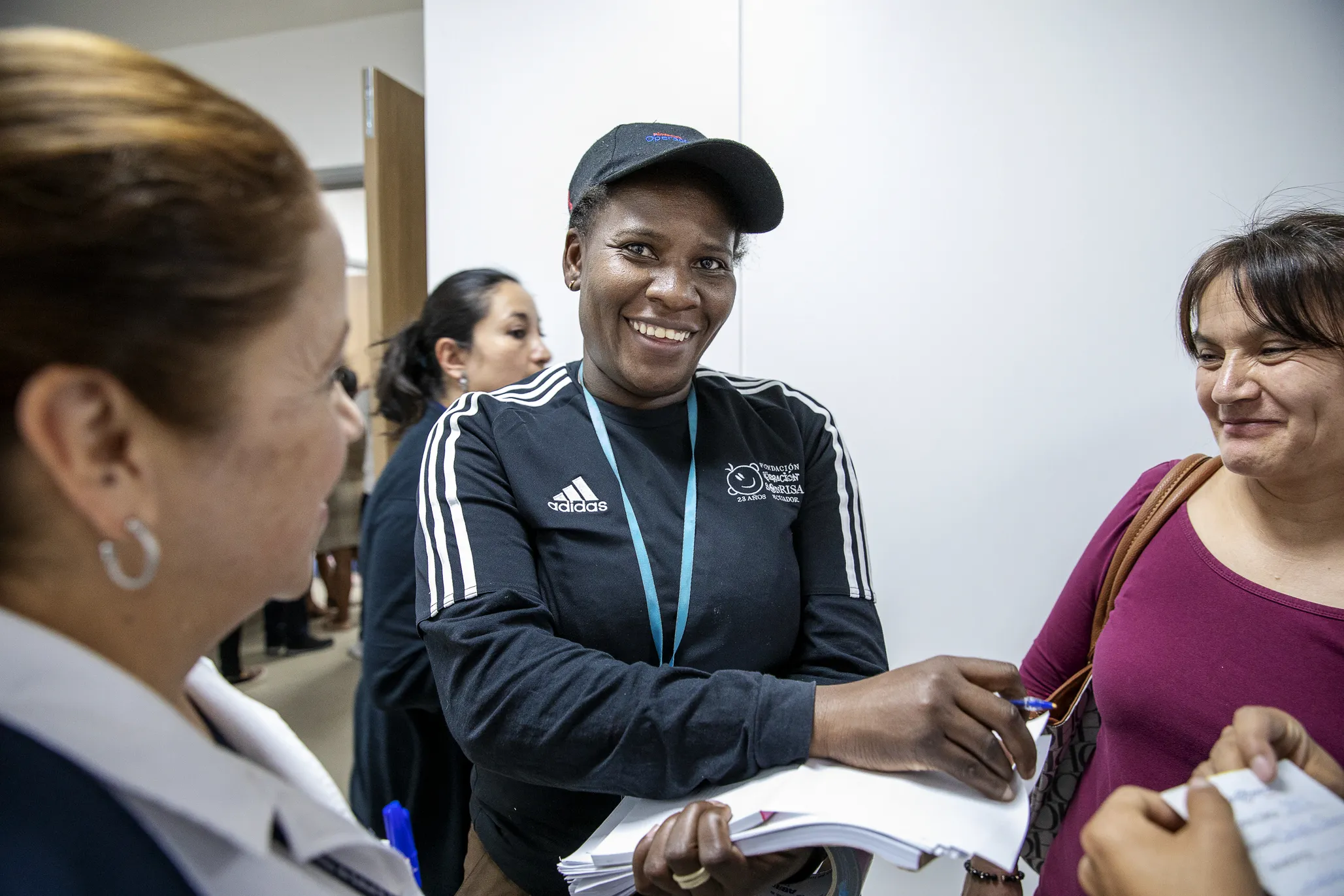 Clinical coordinator Homaire Caicedo of Ecuador