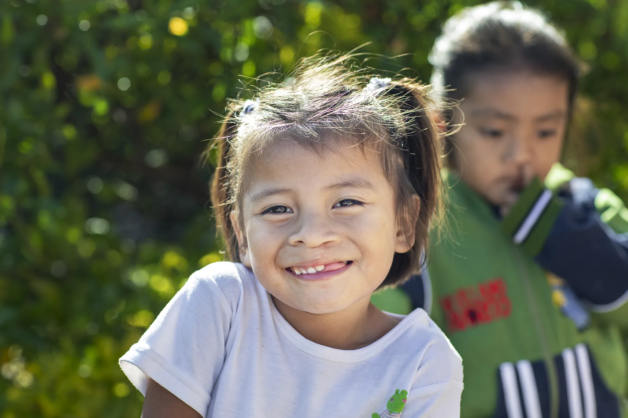 Three-year-old Karla shares her beautiful new smile 15 months after receiving her cleft lip surgery from Operation Smile Mexico.